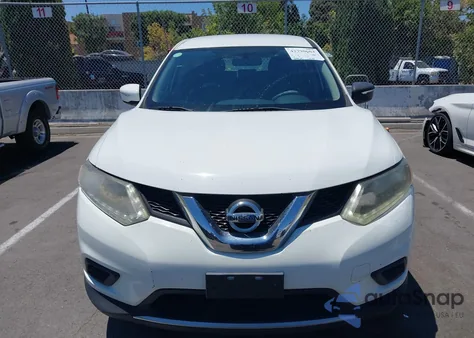 2015 Nissan Rogue S from USA, damaged, VIN KNMAT2MT4FP572880